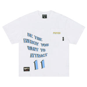 Gran oferta, Camiseta cómoda Unisex básica de gran tamaño de Color sólido de Tela regular de algodón 100% liso - Product Image 2