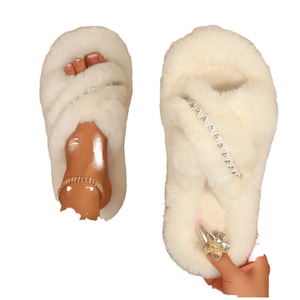 Nouvelle collection 2026 : Semelle extérieure TPR style hôtel pour femme, design tendance diamant aquatique 2025, idéale pour l'extérieur (automne/hiver/printemps) - Product Image 3