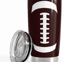 Mug de voyage personnalisé de 20 oz pour le café, la bière et les boissons, en acier inoxydable, isolé sous vide, avec couvercle