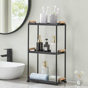 Estante de almacenamiento de 3 capas personalizable para cocina, dormitorio, organización de cosméticos, encimera de cocina desmontable - Product Image 5