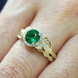Anello di coppia in stile palazzo vintage, gioiello da donna di lusso leggero, accessorio elegante, regalo. - Product Image 1