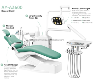 Unidad de Sillón Dental de Montaje Superior I Care con Luz Oral LED, Posición de Memoria y Agua a Temperatura Constante para Clínica Dental - Product Image 3