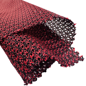100% Polyester <span class=keywords><strong>Warp</strong></span> <span class=keywords><strong>Knitted</strong></span> Spacer Mesh Stoff Atmungsaktives <span class=keywords><strong>Nylon</strong></span> und Polyester für Sportschuhe Taschen Zelte Kleidungs stücke - Product Image 6