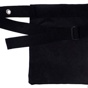 Nouvelle pochette tactique noire pour la détection de métaux, sac de récupération empilable en tissu recyclé, sac banane portable pour l'extérieur - Product Image 3