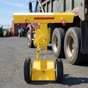 Handkurbel-Stützfuß für Anhänger mit 104 cm bis 140 cm Höhenbereich und 45.359 kg statischer Tragfähigkeit, Anhänger-Stabilisierungsstütze - Product Image 2