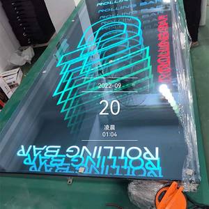 2024 plus récent Vogue mariage piste de danse LED verre Transparent lumières mobiles personnalisable lumière LED pour sol de lieu de rendez-vous - Product Image 6