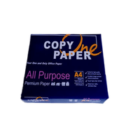 Papier Bond en Gros OEM A4 70g/m² 80g/m² 100% Pâte de Bois Vierge Format Lettre Folio Ledger Foolcap Brésil pour Photocopie