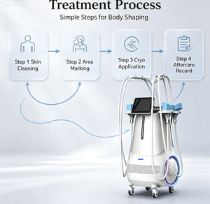Máquina de Criolipólisis 4D con 4 Manijas, Dispositivo de Escultura Corporal por Congelación de Grasa, Reducción de Grasa por Crio, Reafirmación de la Piel, Equipo de Belleza para Salón - Product Image 2