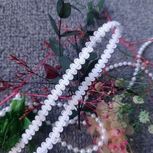 ยางยืดรูปตัว S หลายขนาด สีดำ แบบถัก สำหรับตกแต่งเสื้อผ้าตุ๊กตา มีสินค้าในสต็อก - Product Image 3