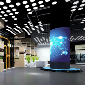 Mur vidéo LED flexible HD silencieux pour intérieur P2, panneau LED souple SMD couleur pour salle de réunion, signalisation numérique professionnelle - Product Image 1