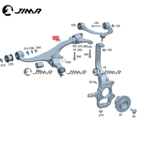 Bras de suspension transversal inférieur avant gauche et droit pour Mercedes-Benz G500 550 350 G63 AMG, remplacement OE A4633309601 A4633309501