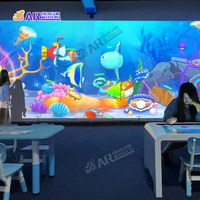 Écran tactile de projection de mur interactif de Digital AR pour l'équipement de la publicité de centre de jeu d'enfants
