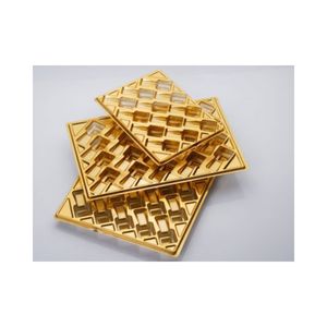 Boîtes de pâtisserie rectangulaires en plastique jetables de qualité alimentaire plateau d'emballage séparé par thermoformage PET RPET pour pâtisseries - Product Image 1