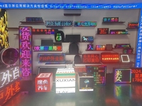 Señal de pantalla LED de desplazamiento programable con puerto RS232 RS485 WIFI TCP/IP puede desarrollar su propio software de conteo