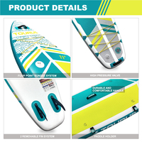 TOURUS Nouveau 11' Planche à pagaie pliable Planche de surf pliable Planche à pagaie pliable Usine