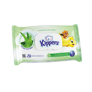 Toallitas Húmedas para Bebé con Aloe, 72 Unidades, Limpieza Suave y Delicada para Piel Sensible, Toallitas Húmedas para Uso Diario, Venta al por Mayor - Product Image 1
