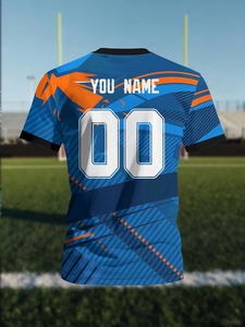 Camisetas de baloncesto y fútbol de manga corta, camisetas de entrenamiento, camisetas de manga corta, personalización de fábrica disponible.F10 - Product Image 3