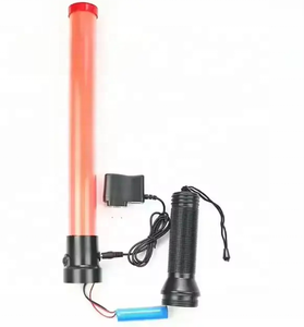54cm LED clignotant sécurité routière signal de trafic baguette d'avertissement tige de contrôle du trafic bâton de trafic à piles/lumière Rechargeable - Product Image 6