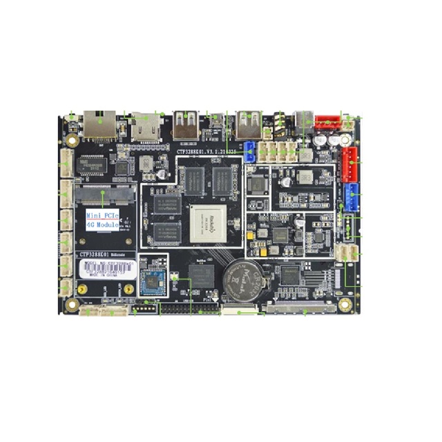 Smochm 1TOPS Android POS Board Mainboard for Advertising Vendor Machine Digital Signage Control Embedded Linux PCBA Product