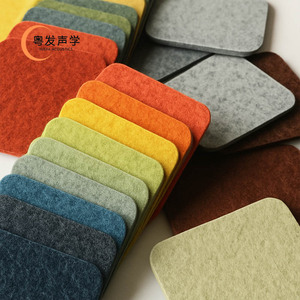 Paneles Acústicos Ecológicos de Fieltro PET de 9 mm para Insonorización de Paredes Exteriores con 80% de Reducción de Ruido y Características Ignífugas - Product Image 2