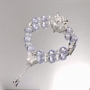 Trendy Colorful <b>Beaded</b> <b>Bracelet</b> Crystal Fox Charm <b>Bracelet</b> for Girl Colorful Handmade Stone Glaze Bangles Butterflies <b>Bracelet</b> - Product Image 4
