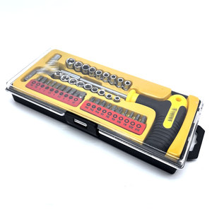 Juego de 41 Piezas de Destornilladores de Cabeza en T con Puntas Intercambiables de Acero CR-V, Kit de Herramientas Multiusos con Estuche de Almacenamiento para Reparaciones del Hogar y Automóviles - Product Image 2