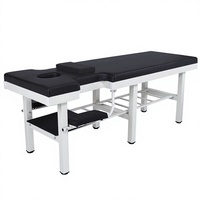 Lit de massage original à six pieds en acier laminé à froid renforcé avec garantie à vie, disponible en plusieurs tailles pour la maison, l'hôpital et le spa