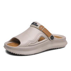 รองเท้าแตะผู้ชายแบบเรียบง่าย รองเท้าแตะผู้ชายยอดนิยม รองเท้าแตะผู้ชายน้ำหนักเบาและราคาไม่แพง รองเท้าแตะแบบสวม - Product Image 1