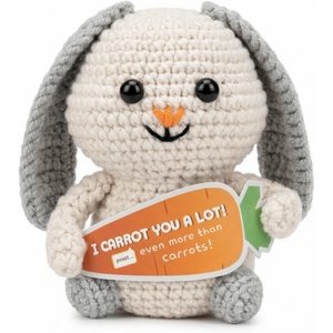 Mini lapin en peluche au crochet pour le soutien émotionnel, un cadeau de remise de diplôme pour la meilleure amie de votre fille - Product Image 2