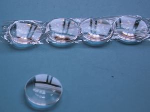 Loupe en plastique acrylique biconvexe de 42 mm avec lentilles optiques 3D VR en matériau PMMA - Product Image 4