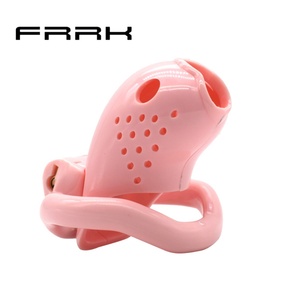 Jouets sexuels pour adultes très populaires, cage de chasteté en plastique en forme de poisson rouge pour hommes, dispositif sexy - Product Image 1