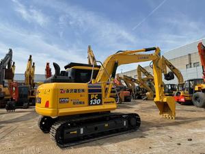 รถขุดตีนตะขาบ Komatsu PC130 มือสองคุณภาพสูง ปี 2022 นำเข้าจากญี่ปุ่น เครื่องยนต์ดีเซล ปั๊มไฮดรอลิก 0-2000 ชั่วโมง - Product Image 2