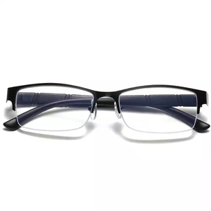 <span class=keywords><strong>Gafas</strong></span> de lectura correctoras para mujer, lentes de media llanta <span class=keywords><strong>con</strong></span> marco de Metal, menos 250, <span class=keywords><strong>con</strong></span> <span class=keywords><strong>filtro</strong></span> <span class=keywords><strong>azul</strong></span> de Rayo <span class=keywords><strong>Azul</strong></span>, venta al por mayor, 056 - Product Image 3