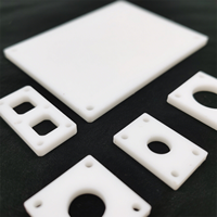 Pièces en PTFE usinées sur mesure par CNC, composants vierges, résistantes à la corrosion, haute température, usinage spécial industriel