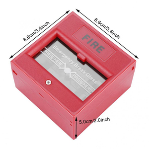 Sıfırlanabilir kaçış yolu LED ışık belirtilen acil kırılma camı - Product Image 6