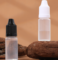 Flacon compte-gouttes vide en plastique PP de 10 ml avec bouchon à pression et à torsion pour pigments liquides et médicaments liquides – Vente en gros