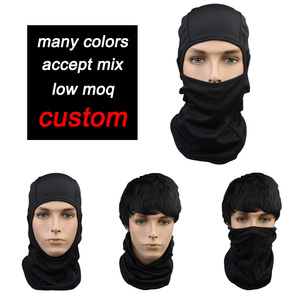 Bán buôn mặt Balaclava hoodie trượt tuyết mặt nạ một lỗ CS Camo đa mảnh đi xe đạp Balaclava - Product Image 2