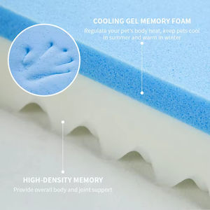 Benutzer definierte Luxus ortho pä dische Haustier Hunde bett Qualität wasch bar hochwertige <span class=keywords><strong>Memory</strong></span> <span class=keywords><strong>Foam</strong></span> Haustier Hunde bett Matratze für extra große Hunde - Product Image 4