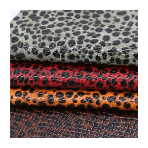 Design leopardato in pelle sintetica con stampa animale resistente all'abrasione alla moda per borse e scarpe da donna - Product Image 4