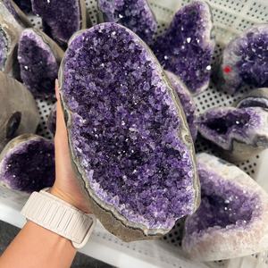 للبيع بالجملة مجموعة الجمشت الكريستالية الطبيعية الكريستالية الشافية لديكور المنزل والهدايا - Product Image 4