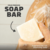 Vegan Personal Care Products,Bath and Shower Body Soap Bar with Sea Salt for Men Women, Natural Plant Mineral-Based Bar Soap