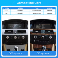 MEKEDE EU STOCK 1280*480 Système Linux Car-play Auto T113 (double cœur Cortex-A7) Écran tactile WiFi BT pour BMW E60 E90 8,8 pouces