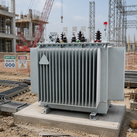 Transformateur de puissance immergé dans l'huile, triphasé, isolé, 500 kVA, pour distribution