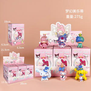 Caja Sorpresa con Figuras de Melody Durmiendo de 8-10 cm, Juguetes de PVC de Kuromi con Anillo de Natación, Unicornio de Sanrio, Decoración de Escritorio, Regalo para Niños - Product Image 4