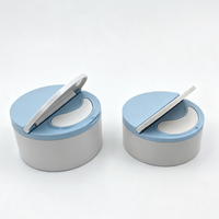 Flacon rechargeable pour crème contour des yeux, durable et de qualité supérieure - Matériau ABS, doublure double couche et bouchon à vis haute étanchéité (Logo personnalisé)