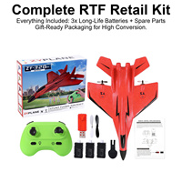 Vente en gros d'avions télécommandés RC Glider avec 3 batteries, en mousse EPP, avec éclairage LED, en vrac pour revendeurs
