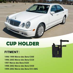 Nouveau porte-gobelet de console centrale, porte-boissons avant pour Mercedes Benz <span class=keywords><strong>W210</strong></span> E300 E320 E420 E430 <span class=keywords><strong>E55</strong></span> <span class=keywords><strong>AMG</strong></span> 2106800114 66920101 - Product Image 2