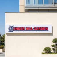 Panneau publicitaire lumineux LED étanche Zhilin en acrylique avec cadre en acier inoxydable rond, pour intérieur et extérieur, avec lettres 3D