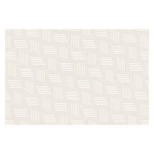 Tapis géométrique moderne rectangulaire en fibre de polyester, imperméable et résistant aux taches, pour salon, canapé, table basse, chevet - Product Image 1