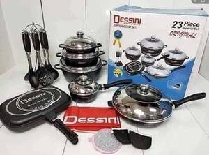 Dessini 23 pieza no-stick olla <span class=keywords><strong>de</strong></span> ahorro <span class=keywords><strong>de</strong></span> energía hogar olla conjunto - Product Image 3